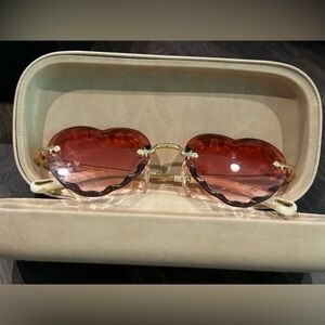 Chloé Women's Rosie Heart Sunglasses, 55mm
